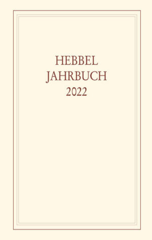 Hebbel-Jahrbuch 77/2022 | Bundesamt für magische Wesen