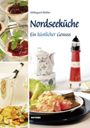 Zwischen den weiten Stränden, Sanddünen und Marschenwiesen wartet die Küche in der nördlichsten Region Deutschlands mit zahlreichen Genüssen auf. Gourmets schwärmen, hier könne man die reine Nordseeluft und die würzigen Salzwiesenkräuter im Fleisch der friesischen Lämmer schmecken. Nicht nur zarte Matjes, köstliche Schollen und edle Seezungen haben in diesem Kochbuch das kulinarische Sagen. Das Repertoire der ca. 80 Rezepte reicht von der traditionellen Seemannsküche bis zu modernen Kreationen vom Salzwiesenlamm. Ob klassische Regionalküche oder die neu interpretierte norddeutsche Küche - die „Nordseeküche“ schöpft aus dem reichhaltigen Angebot der Natur und verwendet die zahlreichen Schätze des Meeres sowie die naturnah angebauten Produkte aus der regionalen Landwirtschaft zwischen Binnenland und Waterkant. Eine kleine Warenkunde und viele praktische Tipps vervollständigen dieses Kochbuch.