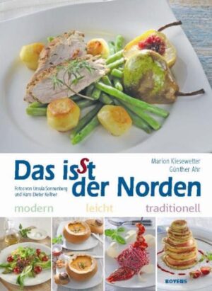 Entdecken Sie in diesem Buch die neue, leichte kulinarische Vielseitigkeit der norddeutschen Küche! Gröner Heini, Kohlrouladen, Dithmarscher Mehlbüddel, Birnen-Bohnen-Speck oder Weinsuppe - wer mag sie nicht, die beliebten norddeutschen Gerichte aus Großmutters Zeiten? Wenn nur die Kalorien nicht wären! Nach langem Ausprobieren und Experimentieren haben Marion Kiesewetter und Günther Ahr die ursprünglichen Gerichte mit neuen Ideen und Zutaten abgespeckt und aufgepeppt. Die schwere, fettreiche Kost, wie sie von den Landarbeitern und Seemännern verzehrt wurde, wird hier umgewandelt in zeitgemäße, leichte, kalorienreduzierte Variationen. Das heißt: ihr wird durch eine abgewandelte Zubereitung die Schwere genommen, es wird weniger Fett benutzt und kürzer gegart. Neue Zutaten, die besser in die heutige Zeit passen, verfeinern die ursprünglichen Rezepte. Viele Gerichte eignen sich auch für Vegetarier. Vorspeisen, Suppen, Hauptgerichte und Nachspeisen werden von den Fotografen Ursula Sonnenberg und Hans-Dieter Kellner kunstvoll und elegant in Szene gesetzt.