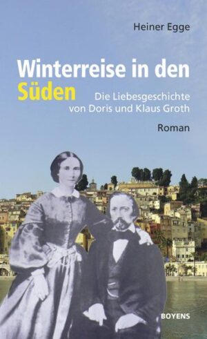 Im Herbst 1876 reiste Klaus Groth mit seiner lungenkranken Frau Doris nach Mentone an die französische Riviera. Von diesem Winter in der Sonne des Südens erhofften sie sich Heilung, neuen Lebensmut. Es wurde aber, inmitten der Zitronen, ein kalter Winter. Dennoch gaben sie nicht auf, Doris und Klaus. Der Schriftsteller Heiner Egge nähert sich diesem Liebespaar auf eigene Weise: Er reist mit seiner Frau nach Mentone, stellt alles noch einmal nach. Aus diesem Wechselspiel zwischen dem heutigen Erzähler und dem damaligen Geschehen entwickelt sich die Spannung des Romans. Klaus Groth unter Palmen? Ein neuer Blick auf den alten Dichter. Federführend aber wird immer mehr Doris Groth