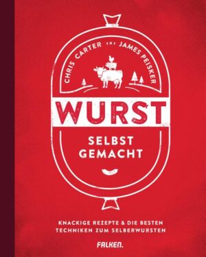 Wolfen, Wursten, Schlemmen Noch nie war es so einfach, Wurst selbst herzustellen! Chris Carter und James Peisker, die Besitzer der Metzgerei „Porter Road Butcher”, haben in den letzten Jahren mit großer Leidenschaft eine Reihe schmackhafter Würste kreiert. Damit Sie daheim genauso verführerisch gute Wurst machen können, stellen sie Ihnen nun ihr ganzes Wissen zur Verfügung: von der Auswahl der besten Zutaten über die richtigen Techniken beim Wolfen und Wursten bis hin zu knackigen Wurstrezepten. + Mit Schritt-für-Schritt-Anleitungen werden Sie zum Wurstprofi. + Ob Bratwurst, Whiskey-Mortadella oder Leber-Speck-Pastete - von klassisch bis kreativ finden Sie hier das passende Rezept zum Selberwursten. + Servieren Sie Ihre Meisterstücke in leckeren sowie ausgefallenen Gerichten und beeindrucken Sie Freunde und Familie mit Ihrer Wurst- und Kochkunst. Ausstattung: ca. 90 Farbfotos