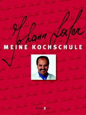 Kochen lernen mit dem bekanntesten TV- und Sternekoch Johann Lafers Kochschule ist das Buch für Hobbyköche und alle, die besser kochen lernen wollen. Die Rezepte sind klar und nachvollziehbar beschrieben und die zahlreichen Schritt-für-Schritt-Fotos zeigen genau, wie alles gemacht wird. Dank der Vielzahl der Rezepte - über 700 sind es - kann jeder Geschmackswunsch erfüllt werden. Sie bietet die ganze Bandbreite von Vorspeisen, Suppen, Salaten, Zwischen- und Hauptgerichte bis zu Desserts. Dazu gibt es noch viele persönliche Tipps von Johann Lafer, die beim Nachkochen helfen.