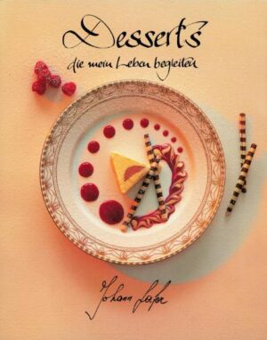 Johann Lafer, Meister-Patissier und 'Koch des Jahres 1997', hat ein sehr persönliches Buch geschrieben: mit den Rezepten jener Süßspeisen, die ihn im Laufe seines Lebens begleitet und bekannt gemacht haben. Ein ganz besonderes Buch: 60 handschriftliche Rezepte in einer außergewöhnlichen Rezeptpräsentation, meisterhafte Fotos von Michael Wissing dazu ein edler Einband und viele persönliche Tipps, Anekdoten und kleine Geschichten. • Nach wie vor einer der medienpräsentesten TV-Köche. • Exquisite Ausstattung und Präsentation. • Kalligrafierte Rezepte und verführerische Fotos im Luxus-Format.