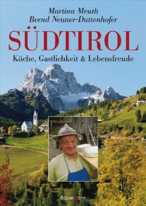 Mit Deutschlands beliebtesten TV-Köchen nach Südtirol Martina Meuth und Bernd (Moritz) Neuner-Duttenhofer sind ein Jahr lang durch dieses wunderschöne Land gefahren, sie haben die Menschen dort kennen gelernt, ihre Bräuche und die traditionellen Rezepte. In diesem Buch stellen sie die urigsten Gasthöfe und die besten Spitzenrestaurants vor sowie erstklassige Lieferanten für Weine und kulinarische Spezialitäten aus der Region.