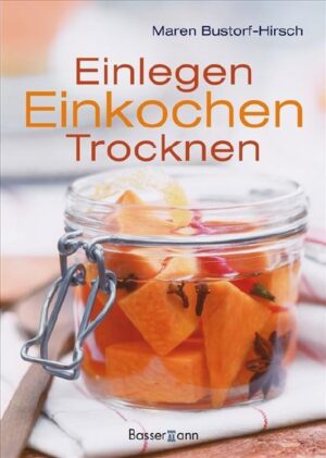 Natürlich, köstlich und gesund Wer Obst und Gemüse auf natürliche und schonende Weise haltbar machen will, dem werden in diesem Buch die wichtigsten Konservierungsmethoden ausführlich erklärt, angefangen vom Trocknen, Dörren und der Milchsäuregärung bis hin zum Einkochen und Einlegen der selbst geernteten oder gekauften Produkte. Mit verlockenden Rezepten für Säfte, Konfitüren, Marmeladen und Gelees. Alles ohne Zusatz von künstlichen Konservierungsstoffen.