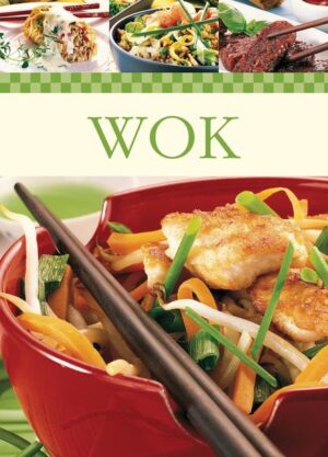 Köstlichkeiten aus dem Wok Gelingsichere Rezepte für die gute Küche. Dieser preiswerte Sonderband mit der großen Rezeptauswahl bietet Appetitanregendes für jede Gelegenheit: kleine Snacks und Vorspeisen, edle Gerichte mit Fleisch, Fisch und Geflügel sowie feine vegetarische Speisen. Ausstattung: durchgehend vierfarbige Rezeptfotografie