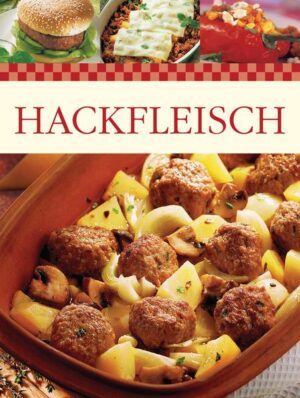 Presiwert und ganz köstlich! Gelingsichere Rezepte für die gute Küche. Dieser preiswerte Sonderband mit der großen Rezeptauswahl bietet Hackfleischgerichte für jeden Geschmack: Zum Grillen und Braten, für Suppen und Aufläufe, aus dem Wok und als köstliche Frikadellen. Ausstattung: durchgehend vierfarbige Rezeptfotografie