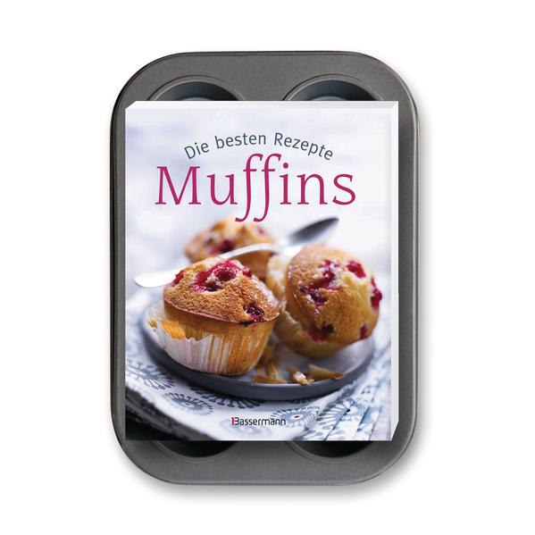 Muffins - lecker, locker, vielseitig! Morgens gibt es die Knuspermuffins, zwischendurch die Power-Pausen-Muffins, nachmittags den Verwöhnmuffin und abends lockt ein pikanter Käsemuffin. Diese beliebten Köstlichkeiten sind schnell gemacht und unverändert heiß begehrt!