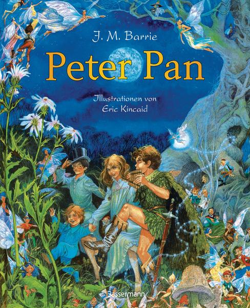 Die fantastische Reise ins Nimmerland Die berühmte Geschichte vom Jungen, der nicht erwachsen werden will und fliegen kann, hat schon zahlreiche Generationen verzaubert. Peter Pan nimmt die Geschwister Wendy, John und Michael mit ins fantastische Nimmerland, wo sie einige Abenteuer bestehen müssen. Dank Eric Kincaids unnachahmlichen Illustrationen erwachen alle Figuren zum Leben: Peter Pan, der gefürchtete Käpt'n Hook und seine Piraten sowie die Fee Tinkerbell.