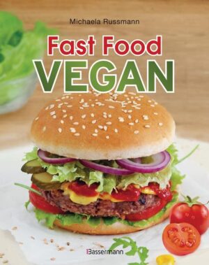 Schnell und einfach vegan genießenBurger, Pommes, Wraps und Schnitzel - immer mehr Fast-Food-Fans steigen um auf vegan. Michaela Russmann beweist mit ihrem Kochbuch, wie wunderbar das geht, ohne dass am Genuss gespart wird. Ihre vielseitigen Rezepte zeigen, dass vegane Küche weder langwierig noch kompliziert sein muss. Die Ersatzprodukte zur Zubereitung klassischer Fast-Food-Gerichte sind nämlich vielfältig. Dabei legt die Autorin Wert auf eine großzügige Verwendung von Gemüse und einer eingeschränkten von Fett. Gesünder und genussreicher lässt sich auf die Schnelle nicht schlemmen!