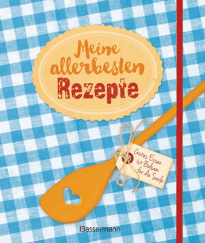 Sammeln, eintragen, einkleben und bewahren Dieses liebevoll gestaltete Eintragbuch bietet Ihren Lieblingsrezepten und Familienschätzen angemessenen Platz. Das Inhaltsverzeichnis zum Eintragen hilft Ihnen, die Rezepte rasch wiederzufinden, und das praktische Gummiband zum Verschließen verhindert, dass eingelegte Rezeptblätter oder Fotos herausfallen. Zusätzlich enthält das Eintragbuch zahlreiche Küchentipps und nützliches Wissen rund um Mengen, Maße und Backofentemperaturen. Ausstattung: durchgehend farbige Abbildungen