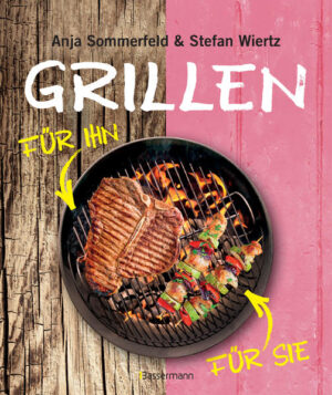 Adam hat die Rippe und Eva den Salat Die Grillsaison ist eröffnet! Und damit die Revierkämpfe rund um die heißen Kohlen: Männer an die Grillzangen, Frauen an die Beilagen! In diesem Buch werden die Grenzen endlich richtig gesteckt: für die einen gibt es Rezepte und Angebertricks für pures Fleischvergnügen, für die anderen raffinierte Ideen für Spießchen, Beilagen & Co. Dieses Buch war unter dem Titel "Grillen für echte Kerle & richtige Mädchen" bereits veröffentlicht. Ausstattung: ca. 50 farbige Abbildungen