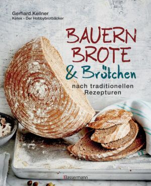 Brot ist Heimat Traditionelle und regionale Brote und Brötchen sind nur noch selten in wirklich guter Qualität zu bekommen. Gerhard Kellner begann also selbst zu backen und arbeitete so lange an den Rezepten, bis das Ergebnis perfekt war. So entstanden 75 Lieblingsrezepte nach traditionellen Vorlagen. Zum ersten Mal in einem Doppelband ("Rustikale Brote" und "Brot & Brötchen") vereint. Ausstattung: durchgehend farbig bebildert