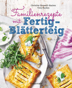 Familienessen sind wunderbar - besonders, wenn es schnell und einfach geht und es allen schmeckt. Die Autoren dieses Buches haben alle Rezepte ihrem Familienalltag mit zwei Kindern (und vielen kleinen und großen Gästen) entnommen. Nun sind die beliebtesten Gerichte in diesem Kochbuch versammelt. Lassen Sie sich von der Vielfältigkeit von Fertig-Blätterteig überraschen und entdecken Sie die vielen tollen Gerichte. Ausstattung: durchgehend farbig bebildert