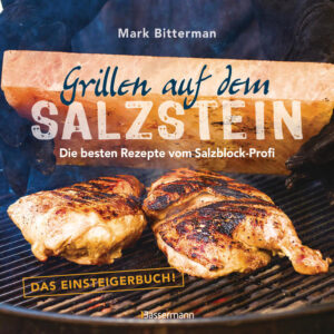 Feuer und Salz - ein dynamisches Duo Entdecken Sie ein ganz neues Aroma. Beim Salzblockgrillen treffen sehr hohe Temperaturen und mineralstoffreiches, Millionen Jahre altes Salz auf das Gargut. Dabei entstehen eine unvergleichlich aromatische Kruste, ein neuer, ausbalanciert-gehaltvoller Salzgeschmack, eine überzeugende Neuerfahrung von Textur und Geschmack. Sie können auf dem Salzstein grillen, Sie können damit das Gargut von oben braten, Sie können auf dem Salzstein servieren. Für Fleisch, Fisch, Gemüse und Obst. Ausstattung: durchgehend farbig bebildert