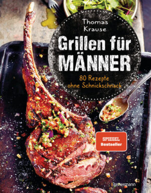 Innovative Rezepte für Fleisch, Fisch, Gemüse, Obst, Desserts und Beilagen - das richtige Buch für jeden Grillfan und alle, die es werden wollen. Gegrillt wird inzwischen rund ums Jahr und damit es spannend bleibt, bringt Kochprofi Thomas Krause neue Ideen in die Männerdomäne. Wobei Frauen natürlich auch eingeladen sind, nachzugrillen und auszuprobieren. Ausstattung: ca. 60 Farbfotos