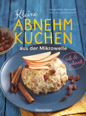 Blitzschnell, lecker, ausgewogen und sättigend sind diese kalorienarmen Bowl Cakes echte Schlankmacher! Süß und pikant, zum Frühstück, Mittag und Abendessen, als Snack und immer dann, wenn der Heißhunger kommt. Sie brauchen nur eine Schüssel, Getreideflocken, Milch, Ei und Hefe, dazu Gewürze, Obst, Nüsse, Käse, Schinken etc. Zubereitet werden die kleinen Kuchen in der Mikrowelle und nach 2 bis 5 Minuten ist alles fertig. Genießen ohne Schuldgefühl - so halten Sie Ihre Diät durch! Ausstattung: durchgehend bebildert