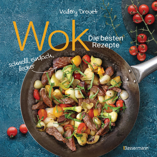 Gutes Essen - in Minuten auf dem Tisch! Mit dem Wok ist das kein Problem. 31 Gerichte, die einfach und schnell zubereitet sind, dabei wunderbar exotisch schmecken. Mit Zutaten, die wohl jeder zu Hause hat. Bringen Sie mehr Farbe und Aromen in den Speiseplan und verwöhnen Sie sich mit diesen Köstlichkeiten. Entdecken Sie, wie Sie in wenigen Minuten Leckeres aus der ganzen Welt zubereiten können: Erhitzen Sie den Wok, braten Sie die Zutaten und gönnen Sie sich den Genuss. Auch für Kocheinsteiger geeignet. Ausstattung: durchgehend farbig bebildert