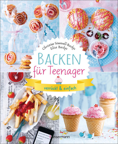 Teenies backen anders - bunt, phantasievoll, frech - und darum gibt es dieses Buch. Hier zeigen die Autorinnen, Mutter und Tochter, was sich mit viel Liebe, Begeisterung, Erfahrung und tollen Deko-Ideen alles machen lässt. Gelingsichere Rezepte für wunderbare Cookies, Cakes und mehr, die Bäckerinnen und Bäcker stolz machen und Beschenkte vor Freude strahlen lassen. Jedes Rezept mit Foto. Ausstattung: durchgehend farbig bebildert, ca. 40 Fotos