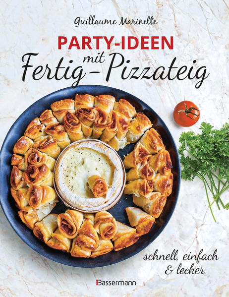 Fertig-Pizzateig ist die perfekte Grundlage für die 34 Rezepte. Die Leckereien eignen sich perfekt für den spontanen Besuch, den nächsten Kindergeburtstag oder für das Partybuffet. Ob vegetarisch, mit Fisch, Schinken oder Schokolade - mit wenigen Zutaten und Handgriffen können süße oder herzhafte Köstlichkeiten kreiert werden. Ausstattung: durchgehend farbige Abbildungen