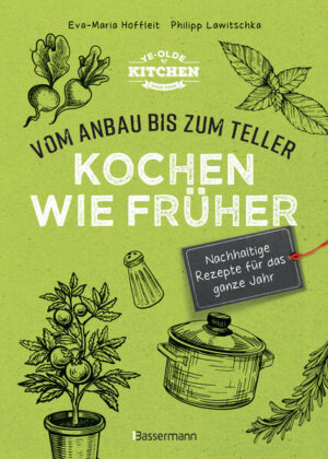 Man nehme Omas wohlgehütete Küchengeheimnisse, ergänze eine Prise moderne Genussleidenschaft und ein nachhaltiges Einkaufskonzept. Heraus kommen über 70 Rezepte und eine Fülle an Möglichkeiten, den Kochalltag klimafreundlich und lecker zu gestalten. Altbewährtes Wissen über saisonales und regionales Einkaufen, Haltbarmachen, Lagerung, Müllvermeidung oder Kochen ohne Zusätze liefern den Hintergrund für unkomplizierte Rezeptideen, nachhaltige Alltagstipps und Anleitungen für kleine Gartenprojekte auf dem Fensterbrett, Balkon oder Garten. Für alle Genießer, die ohne großen Aufwand einen kleinen Beitrag für eine bessere Kochzukunft leisten wollen. Altbewährtes Kochwissen neu entdecken Nachhaltig, klimafreundlich & verdammt lecker! Über 70 Rezepte aus Omas Geheimküche mit saisonalen Lebensmitteln aus der Region Haltbarmachung von Lebensmitteln, Verwertung von Resten und Vermeidung von Verpackungen Mit Tipps zum Anbauen von Gemüse und Kräutern auf dem Fensterbrett, Balkon oder im Garten Ausstattung: ca. 110 farbige Abbildungen