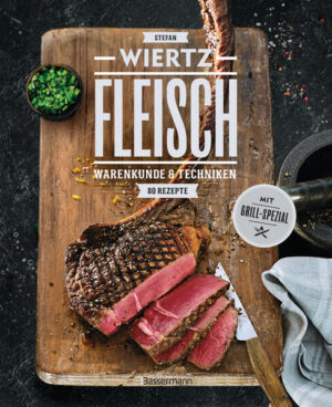 Ob roh, gebraten, gegrillt oder gekocht - die Vielfalt von Fleisch ist groß. Grund genug für neue Rezepte und kompaktes Küchen-Know-how. Dabei dürfen besondere Garmethoden wie die Niedrigtemperaturmethode, aber auch Trends wie das Vakuumgaren nicht fehlen. Hier findet jeder Fleischfan das Richtige! Das wertvollste Lebensmittel Über 80 Rezeptideen für Rind, Kalb, Schwein, Lamm, Wild & Geflügel. Beilagen, Saucen und Fonds Mit großem Grillspezial und Räuchermethoden für den heimischen Herd Ausstattung: ca. 50 Farbfotos