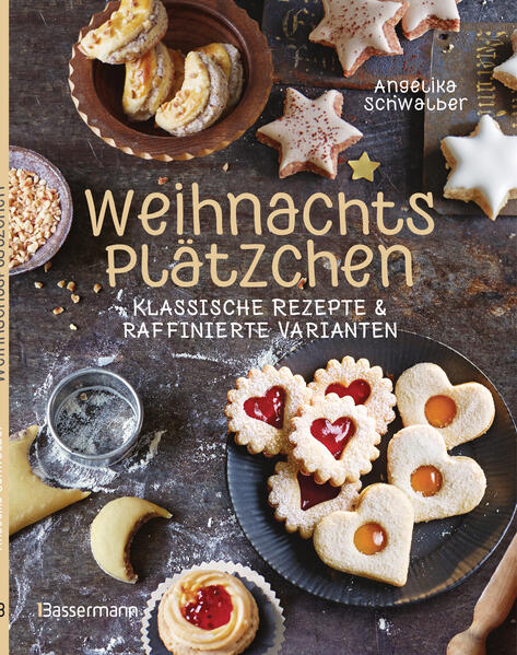 Alle Jahre wieder duftet es in der Küche nach Zimt und Nelken, nach frisch gebackenen Vanillekipferln, Spitzbuben und Kokosmakronen. Was gibt es Heimeligeres als liebevoll gezuckerte oder gepuderte Weihnachtsplätzchen? Wer die Klassiker liebt und zugleich neugierig auf moderne Varianten und Gebäcktrends ist, ist bei der Konditormeisterin Angelika Schwalber gut aufgehoben. Sie stellt in ihrem Buch beliebte Klassiker, raffinierte Plätzchenvarianten, Trendgebäck mit Superfoods und internationale süße Verführer vor. Mit den Profi-Tipps wird das weihnachtliche Backen zum Kinderspiel. Neue Plätzchen braucht das Land Klassiker und Varianten, Plätzchen aus aller Welt und viele witzige Ideen Zu jedem traditionellen Rezept wird eine moderne Variante angeboten Verschenken oder selber essen? Die schwerste Entscheidung des Jahres Ausstattung: durchgehend farbige Abbildungen