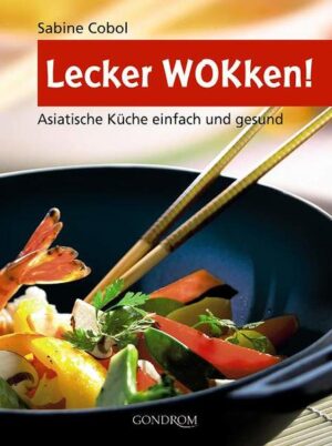 Köstlich, gesund und einfach zubereitet - das ist die asiatische Küche. Hier gibt der Wok den Ton an! Ob Suppen, Nudeln, Gemüse, Geflügel und Fleisch - wer die kulinarischen Kreationen in diesem Buch ausprobiert hat, will nicht mehr auf den Allrounder verzichten. Profitipps für die richtige Ausstattung und die Zubereitungsarten sowie raffinierte Grundrezepte zu Gewürzen und anderen Zutaten machen die Küche aus Fernost zu einem Fest für den verwöhnten Gaumen. Das ist lecker WOKken!