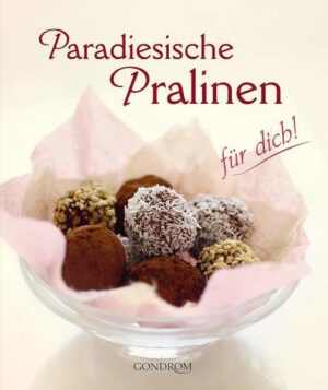 Pralinen sind die süße Krönung der Patisserie-Kunst. Ob zartschmelzende Schokolade, knackiger Karamell oder verführerisches Marzipan - mit nur wenig Aufwand entstehen himmlische Pralinenträume auch zu Hause. Unwiderstehliches Konfekt und exotische Süßigkeiten ganz leicht selbst gemacht - wer wird da nicht gerne schwach?