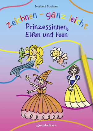 Ob Märchenprinzessin, Räuberkönigin oder König der Elfen - Mädchen lieben es, sich in andere Welten zu träumen, um dort ihre zauberhaften Heldinnen zu treffen. Diese umfassende Zeichenschule für Kinder ab 4 Jahren vermittelt durch einfach nachvollziehbare Schritt- für- Schritt- Anleitungen die Grundlagen des Zeichnens. So erzielen auch kleinere Kinder die ersten Mal- Erfolge und gewinnen Freude am Malen und Zeichnen. Beliebte Prinzessinnen- , Elfen- und Feen- Motive Schritt- für- Schritt- Anleitungen Förderung der Feinmotorik und der Konzentrationsfähigkeit Für Kinder ab 4 Jahren