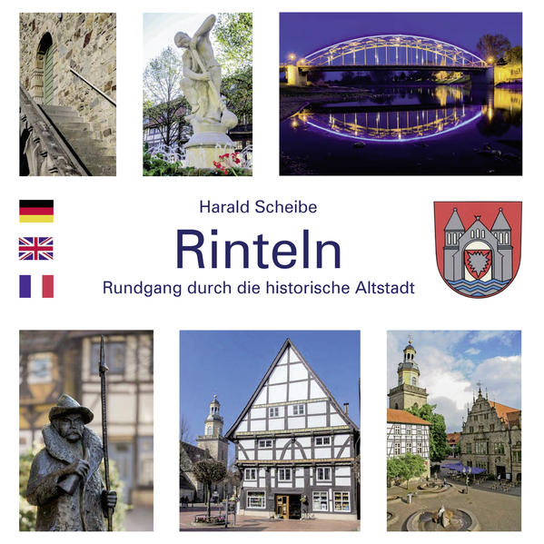 Die Fotografien in diesem Buch nehmen Sie mit auf einen Rundgang durch die historische Altstadt von Rinteln. Begleiten Sie den Fotografen auf seinem Weg durch die Straßen und über die Plätze, schauen Sie mit ihm auf die Weserpromenade und in den Blumenwall. Rinteln, die reizvolle Stadt an der Weser, hat eine bewegte Geschichte. 1239 erhielt Rinteln das Stadtrecht und beherbergte seit ca. 1250 ein Kloster in seinen Mauern. Von 1621 bis 1810 war Rinteln Universitätsstadt. Ab 1651 war es hessische Garnisonsstadt und wurde zur Festung ausgebaut. Diese wechselhafte Vergangenheit hat überall in Rinteln ihre Spuren hinterlassen. Entdecken Sie bei dem Rundgang in Bildern diese Zeugen der Geschichte.