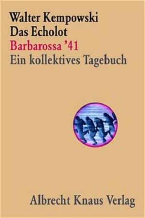 TODESFUGE AUS ALLTAG UND APOKALYPSE. Das kollektive Tagebuch vom Einmarsch der deutschen Truppen in Russland. Als Hitler am 22. Juni 1941 die Sowjetunion überfiel, entfesselte er einen Vernichtungskrieg von ungeahnter Grausamkeit. Walter Kempowski hat die Stimmen von russischen und deutschen Tätern, Opfern und Augenzeugen aus jenen Tagen zu einem tausendstimmigen Chor über das große Menschheitsverbrechen des Krieges verwoben.