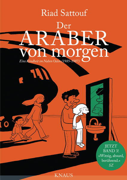 “Einer der besten Zeichner seiner Generation.” - Le Monde Ein Welterfolg wird fortgesetzt - der dritte Band des Bestsellers von Riad Sattouf kommt in die Buchläden! Die Mutter hält das Leben in Syrien nicht mehr aus und möchte nach Frankreich zurückkehren. Der kleine Riad erlebt, wie sein Vater hin- und hergerissen ist zwischen seiner Frau und starken arabischen Familientraditionen. "‘Der Araber von morgen‘ ist hochkomisch - und weit mehr: Diese Graphic Novel trägt einiges zum besseren Verständnis der gegenwärtigen Situation bei." (NZZ, Christian Gasser) Ausstattung: Graphic Novel, durchgehend vierfarbig