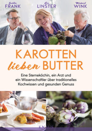 Was gutes Kochhandwerk mit gesundem Genuss zu tun hat Die meisten von uns können kaum noch genießen. Selbst Gäste in Léa Linsters Sterne-Restaurant bringen inzwischen eine Portion schlechtes Gewissen mit zum festlichen Dinner. Muss das wirklich ein Widerspruch sein - Gesundheit und Genuss? In diesem außergewöhnlichen Text-Bildband trifft Kochkunst auf Ärztewissen und Ernährungsforschung. Die Spitzenköchin Léa Linster, der Arzt Gunter Frank und der Evolutionsbiologe Michael Wink haben einen mehrtägigen Selbstversuch unternommen. Sie haben eingekauft, gekocht, gegessen, diskutiert: Welche Art von Essen bereitet Genuss und ist trotzdem gesund? Oder gerade deswegen? Zwischen Wochenmarkt, Herd und gedeckter Tafel erfährt der Leser, warum uralte Kochtraditionen viel mit modernem Forschungswissen zu tun haben und echter Genuss immer auch gesund ist. Ausstattung: durchg. 4c