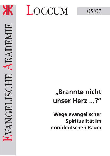 Hubert Knoblauch Spiritualität als gesellschaftliches Phänomen Michael Nüchtern Perspektiven evangelischer Spiritualität Fritz Erich Anhelm Andacht zu Lukas 24, 13-32 Martin Laube Andacht am 2. Sonntag vor der Passionszeit-Sexagesimae Christiane Ewert Segen empfangen und weitergeben Antje Breede Spirituelles Erleben des Kirchenraums. Kloster Bursfelde Maike Selmayr Spirituelles Erleben des Kirchenraumes im Kloster Loccum und auf dem Pilgerweg Loccum-Volkenroda Hermann Brünjes Wie die Bibel in Bewegung bringt Marianne Behnken Angebote für die Ausbildung zur Geistlichen Begleitung im Kloster Wennigsen Via Cordis Kurt Dantzer Spirituelle Kompetenz in Gemeinde und Diakonie. Weiterbildung Geistliche Begleitung im Lutherstift in Falkenburg. Guido Depenbrock Geistliche Begleitung-Weiterbildung für Pfarrerinnen und Pfarrer 2007 bis 2009 im Kloster Wülfinghausen Birke Kleinwächter Brot & Rosen. Diakonische Basisgemeinschaft e.V. Wolfgang Blaffert Lebenswelten von Jugendlichen und ihre Suche nach Orientierung Christine Tergau-Harms Körpergebet und Bewegungsmeditation Antje Breede Das Herzensgebet-Namensgebet-Jesusgebet Christian Ceconi / Bärbel Görcke Tagzeitengebete mit Gruppen auf Zeit Christa Kroeber Eutonie Christine Stockstrom Diakoniekonvent Lutherstift in Falkenburg-diakonische Spiritualität. Begleitung am Lebensende Katrin Woitack Der Seele Raum gebe -Oase in der Stadt. Spiritualität und Seelsorge. Apostelkirche Hannover Hermann Brünjes Arbeitsgemeinschaft Christliche Lebenszentren Philipp Elhaus Evangelische Geschwisterschaft Kleine Brüder vom Kreuz e.V. Ernst-August Lüdemann Epiphaniaskreis der Koinonia Thorsten J. John EMB Die Evangelische Michaelsbruderschaft Erika Fischer/Helga Eckert/Susanne Himme Evangelische Schwesternschaft Ordo Pacis. Haus der Stille und Begegnung Paul Ulrich Eckhoff Familiaritas des Klosters Amelungsborn Klaus Washausen GRUPPE 153. Ev.-luth. Missionsdienst e. V. Gesa Schönermark Evangelische Kommunität. Kloster Barsinghausen Gesa Schönermark Kloster Wienhausen Gesa Schönermark Stift Börstel Ursula Sturhan/Karin Hieronimus Mittagsgebet in der Marktkirche Hannover Heinz Behnken Brannte nicht unser Herz.? Wege evangelischer Spiritualität im norddeutschen Raum Eindrücke eines Tagungsbeobachters