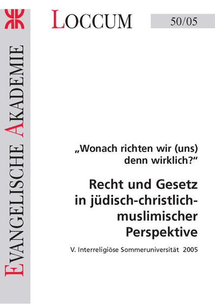 Recht und Gesetz in jüdisch-christlich-muslimischer Perspektive | Bundesamt für magische Wesen