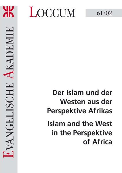 Jeff Haynes Religion and Development in Africa Sallie Simba Kayunga African Islam and the West: An African Perspective Mustafa Yoldas Muslimische Minderheiten in Deutschland und ihre Verarbeitung von Sichtweisen afrikanischer Muslime auf das Verhältnis von Islam und westlicher Orientierung Erhard Brunn Ist eine christlich-muslimische Nord-Süd-Zusammenarbeit möglich? Nehemia Levtzion Resurgent Islamic Fundamentalism as an Integrative Factor in the Politics of Africa and the Middle East John Azumah Christians and Muslims in Africa with Special Reference to West Africa Abdulkader Tayob Südafrikanische Muslimische Gemeinschaften und ihre Reaktionen auf die gegenwärtigen Entwicklungen nach dem 11. September Firouz Vladi Die Einführung islamischen Religionsunterrichts in Niedersachsen-Versuch einer Integration? Mario J. Azevedo The Organization of African Unit (OAU)-African Union (AU): Africa's Unity in the Wake of September 11, 2001 C. S. L. Chachage The Connection between Conflict Prevention and Poverty Alleviation. Drawing Implications of September-11-Attack on America for the West's Relations with the Poor South