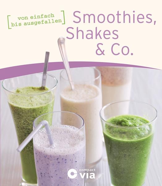 Mit diesen Rezepten für flüssige Powerpakete tanken Sie Energie für den ganzen Tag, denn diese Drinks tun Körper und Seele gut! Für jeden Geschmack findet sich hier etwas, von Smoothies und Shakes über bunte Saftvariationen und Fitcocktails mit Obst und Gemüse bis hin zu Vitalrezepten mit Tee & Co. Einfach und unkompliziert oder raffiniert und ausgefallen, so bringen Sie immer wieder aufs Neue Abwechslung frisch ins Glas. Rund 100 Kreationen machen immer wieder Lust aufs Ausprobieren und gesunde Genießen. Und das Beste: Das schmeckt nicht nur morgens gut! Die Einleitung liefert alle Basics rund um das Thema. Zahlreiche Tipps zu Zutaten und Zubereitung, viele Variationsvorschläge sowie Nährwertangaben und Zubereitungszeiten zu jedem Rezept bieten wertvolle Zusatzinformationen.