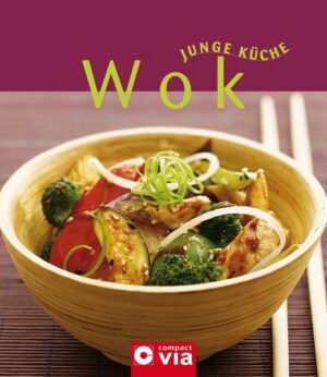 Wok (Junge Küche) Kochen mit dem Wok liegt voll im Trend, ist fettarm und gesund. Die asiatische Küche mit Gemüse, Fisch oder Fleisch schmeckt immer, gelingt leicht und ist unkompliziert. Mit diesem Buch aus der Reihe Junge Küche finden Wok-Fans viele neue und klassische, aber auch ausgefallene Rezepte. Von pikant und scharf bis süßsauer und fruchtig ist hier für jeden Geschmack etwas dabei. - über 60 Rezepte für Gerichte aus dem Wok - klassische, neue und ausgefallene Rezepte - Suppengerichte, Wok-Gerichte mit Gemüse, mit Reis & Nudeln, mit Fisch & Meeresfrüchten und mit Fleisch - Infos zu vielen Varianten, Zutaten und Beilagen - Nährwert- und Energieangaben bei jedem Rezept - ausführliches Register und viele Bilder