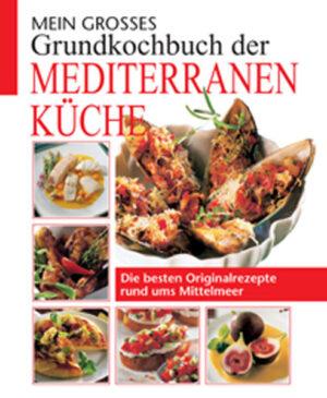 Dieser Band bietet 500 abwechslungsreiche Rezepte aus den Küstenregionen von Italien über Frankreich, Griechenland und die Türkei bis Nordafrika. Von Vorspeisen, Gemüse und Salate über Fisch, Fleisch, Schalen- und Krustentiere bis hin zu Pasta, Pizza, Reis, Gnocchi sowie Nachspeisen. Mit über 300 farbigen Abbildungen und Schritt-für-Schritt-Anleitungen sowie wertvollen Tipps zum Thema Olivenöl, Kräuter und Gewürze. Alle Rezepte mit Kalorien-, Joule- und Nährwertangaben und Hinweisen zu Zubereitungszeit und Schwierigkeitsgrad.