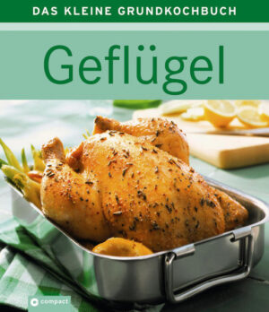 Der Band umfasst eine detaillierte Warenkunde sowie klassische Rezepte für Gerichte mit Pute, Hähnchen, Ente uns Gans. Hier wird gezeigt, wie Geflügel richtig vorbereitet und verarbeitet wird, egal, ob in der Pfanne gebraten, gegart oder im Ofen geschmort.