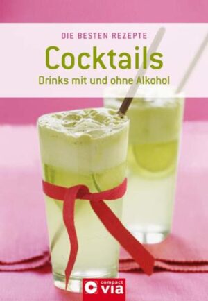 Das Buch bietet über 100 Cocktails, von Klassikern bis zu neuen raffinierten Kreationen. Egal ob Longdrinks, Shortdrinks, Bowlen, Punsch, Drinks mit und ohne Alkohol, Milchmixgetränke oder Sorbets, hier finden Sie das passende Rezept. Die Einleitung enthält außerdem wichtige Informationen und Tipps zur Grundausstattung einer Hausbar, zu richtigem Zubehör und dem perfekten Mixen.