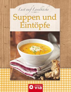 Die Reihe Lust auf Landküche bietet für alle Genießer die besten Rezepte vom Land. Rund 100 unwiderstehliche Kreationen zeigen, wie grenzenlos abwechslungsreiche Suppen und Eintöpfe sind. Die beliebtesten Landrezepte lassen jedes Gourmetherz höher schlagen und zaubern authentische Vielfalt auf den Tisch! Die Einleitung liefert alles Wissenswerte und viele Hintergrundinformationen: Sie zeigt, wie einfach und kreative frische regionale Küche ist. Unverfältschter Genuss wie auf dem Land verbindet traditionelle Gerichte mit neuen Ideen