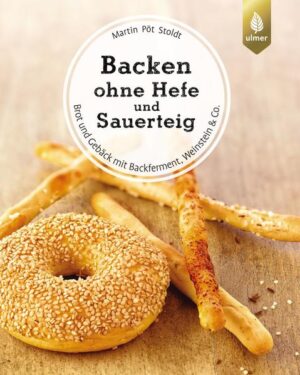 Neben Hefe und Sauerteig gibt es viele weitere Methoden, leckeres und bekömmliches Brot, Gebäck und Kuchen zu backen. Dieses Buch zeigt leicht verständlich, wie Sie mit Natron, Backpulver, Backferment, Hirschhornsalz, Pottasche und Co. hocharomatische Backergebnisse erzielen. Backexperte Martin Pöt Stoldt gibt Ihnen wertvolles Hintergrundwissen sowie Grundrezepte mit praktischen Schritt-für-Schritt-Anleitungen an die Hand. Über 50 gelingsichere Rezepte - vom Bagel über Blätterteig bis zum Honig-Salz-Brot - zeigen die ganze Vielfalt der Backwaren. Backen Sie sich mit der richtigen Technik ganz unkompliziert durch das Paradies der Backtriebmittel!