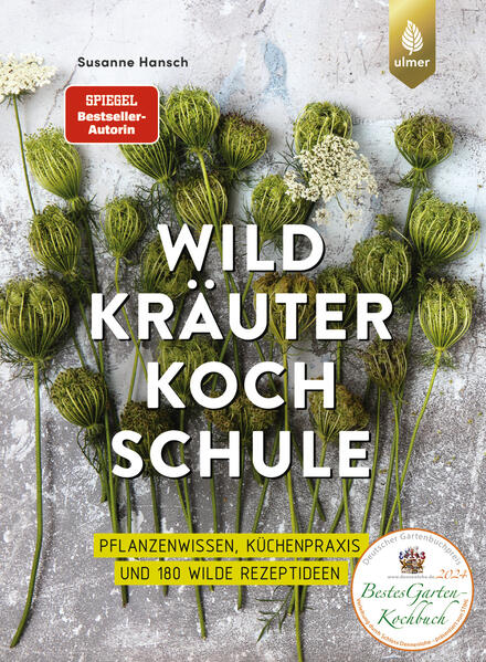 Wildkräuter haben tolle Aromen, sind natürlich, supergesund, bio, regional, ressourcenschonend und dann auch noch gratis. Es will aber gelernt sein, sie gekonnt und genussvoll zu nutzen, sonst wird es schnell mühsam oder wenig schmackhaft. In ihrer einzigartig bebilderten Wildkräuter-Kochschule zeigt die Bestseller-Autorin, wie essbare Wildpflanzen unkompliziert und lecker in die eigene Alltagsküche einbezogen werden: clever sammeln, schonend transportieren, richtig putzen, köstlich zubereiten. Mit vielen Tipps und Tricks für die Küche, 180 klassischen und neuen Rezepten aus aller Welt und über 60 Wildpflanzen in detailreichen Porträts. "Die große Wildkräuter-Kochschule" wurde 2023 von der GAD mit der Silbermedaille ausgezeichnet und beim Deutschen Gartenbuchpreis als bestes Gartenkochbuch 2024 prämiert.