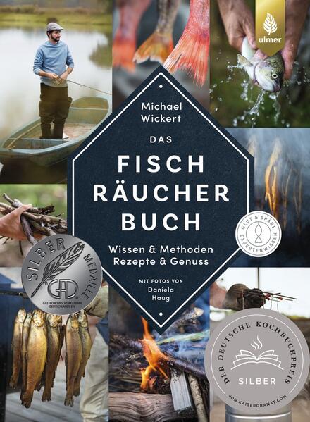 In diesem ultimativen Standardwerk zum Thema Fischräuchern trifft traditionelle Handwerkskunst auf innovative Räuchertechniken: Fischereiwissenschaftler und Räuchermeister Michael Wickert zeigt, wie man in einfachen Schritten aus frischem Fisch und Feuer, Holz und Spänen rauchig-würzige Köstlichkeiten zaubert. Ein kompletter Überblick über Räuchertechniken und -geräte, eine umfangreiche Warenkunde und geniale Expertentipps vermitteln hochaktuelles Wissen für Einsteiger und Räucherprofis. Über 40 klassische Räucherrezepte und inspirierende Neukreationen begeistern jeden Hobby- und Spitzenkoch. Ein neuer Klassiker, der den wachsenden Trend zum Fisch selber räuchern in ein kulinarisches Fest verwandelt.