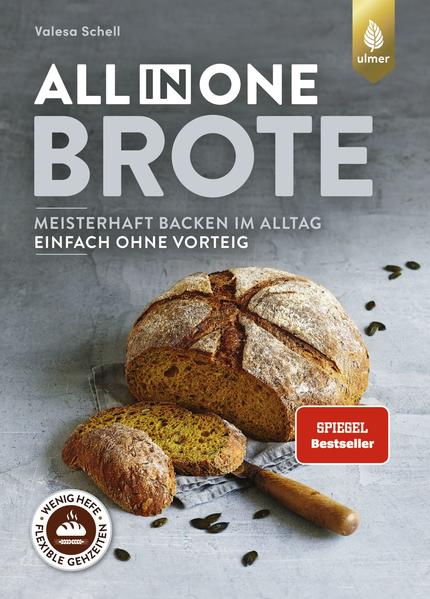 Sie möchten bekömmliches und aromatisches Brot backen, haben aber wenig Zeit? Dann sind All-in-One-Brote genau das Richtige für Sie: Alle Zutaten werden ohne aufwendige Vorteige in einem verknetet. Mithilfe flexibler Gehzeiten können Sie das Brotbacken individuell an Ihren Alltag anpassen und zu jeder Tageszeit ein Brot ansetzen. Valesa Schell zeigt, wie herrlich unkompliziert Brot, Brötchen, Baguette, Herzhaftes und Süßes gelingen. Dieses Buch beweist, dass Brotbacken mit wenig Hefe und langer Teigführung auch ohne komplizierten Zeitplan sagenhaft geschmackvoll wird. Machen Sie sich das Leben einfach und freuen Sie sich auf fluffige Krume, knusprige Kruste und tolles Aroma!