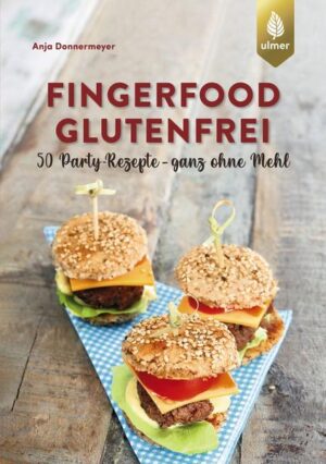 Sie möchten oder müssen sich glutenfrei ernähren und können auf Geburtstagspartys nichts vom Buffet schlemmen? Das hat jetzt ein Ende! Foodbloggerin Anja Donnermeyer präsentiert Ihnen in ihrem neusten Buch 50 kreative und leckere Rezepte für glutenfreies Fingerfood. Von Mini-Pizzen über Hot-Dog-Spieße und buntem Tortilla-Salat im Glas bis hin zu Food-Pops: Diese Häppchen können Sie zu jedem Anlass wie Geburtstagsfeiern, Umtrünke oder Gartenpartys servieren. In diesem einzigartigen Geschenkbuch zum kleinen Preis finden Betroffene einer Glutenunverträglichkeit endlich Rezepte für Häppchen komplett ohne Mehl, dafür mit Zutaten, die alle von Natur aus glutenfrei und einfach im Supermarkt erhältlich sind.