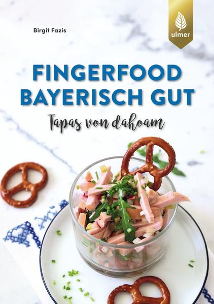 Fingerfood blau-weiß - so wird Ihr Fingerfood-Buffet bei der nächsten Party zum Hit! Warum nicht mal die schönsten bayerischen Rezepte als modern interpretierte Tapas servieren? Ob im Glas, am Spieß oder auf dem Brot: Foodbloggerin Birgit Fazis präsentiert Ihnen in ihrem neuen Buch über 50 moderne und einfache Fingerfood-Rezepte im neuen Gewand. Von Obazda-Häppchen und Mini-Kartoffelknödeln bis zum Krustenbraten-Burger und Apfelstudel to go: Hier finden Sie die perfekten Häppchen für jeden Anlass, egal ob für das Sommerfest im Garten, das Picknick im Grünen oder den Kindergeburtstag daheim.