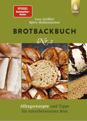 Hier ist es, das ultimative Alltags-Brotbackbuch von SPIEGEL-Bestseller-Autor Lutz Geißler und Björn Hollensteiner, Arzt und Brotbäcker mit Zeitmangel. Gemeinsam haben sie 25 Grundrezepte für Weizen-, Dinkel- und Roggenbrote entwickelt und jedes Rezept viermal variiert: mit Hefe oder Sauerteig sowie ganz einfach als No-knead-Teig oder mit Übernachtgare. Dabei schmeckt jede Variation anders, das Resultat ist stets bestes naturbelassenes Brot. In diesem Buch erfahren Sie darüber hinaus alle Grundlagen zu Zutaten, Gerätschaften und Handgriffen, zum Backen und richtigen Lagern der Brote. Zusätzlich gibt es Tipps und Tricks für die Brotbackplanung im Alltag.